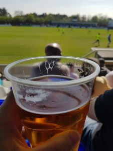 beer at football match